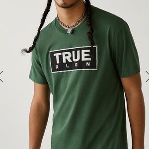 True religion green shirt